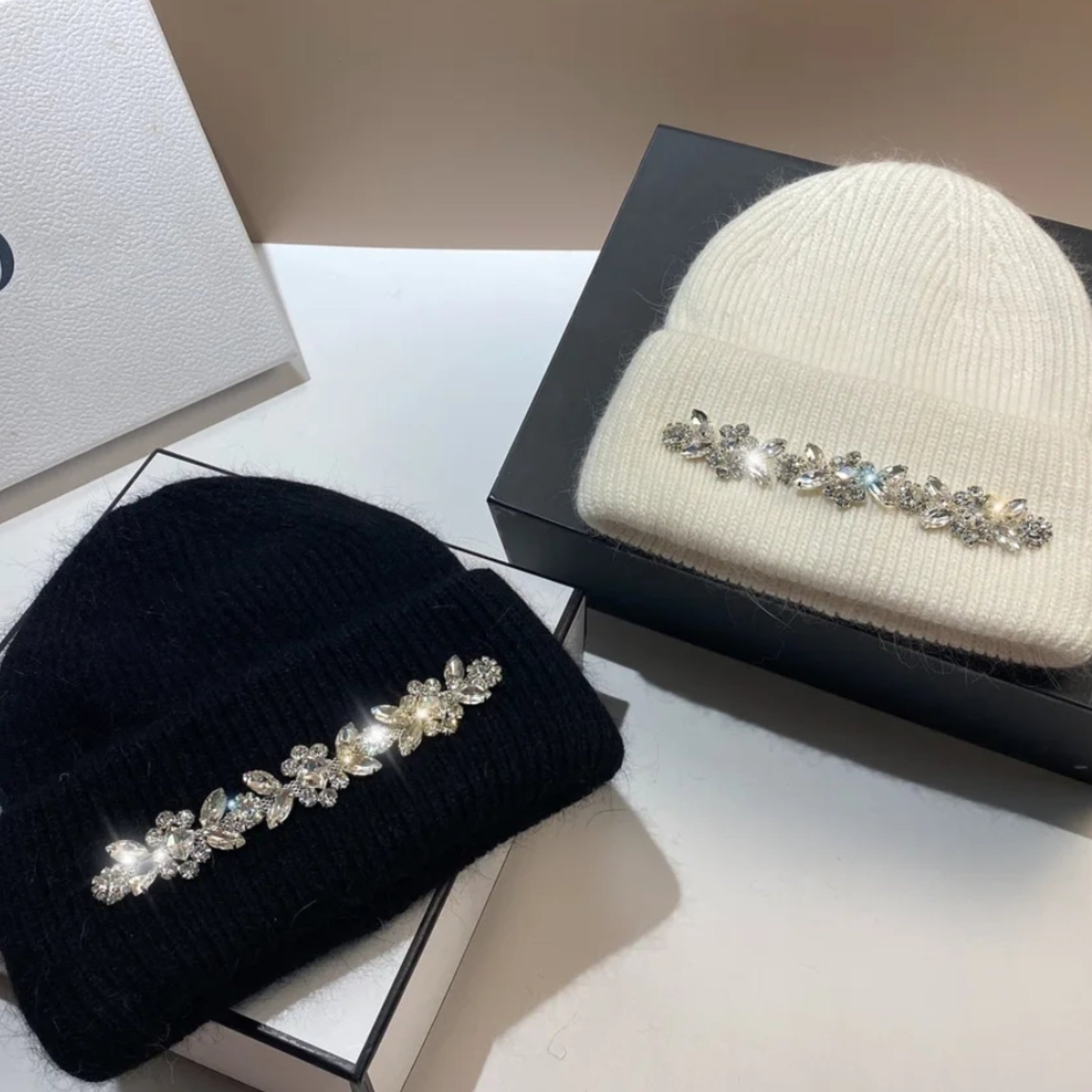 Crystal Leaves Beanie